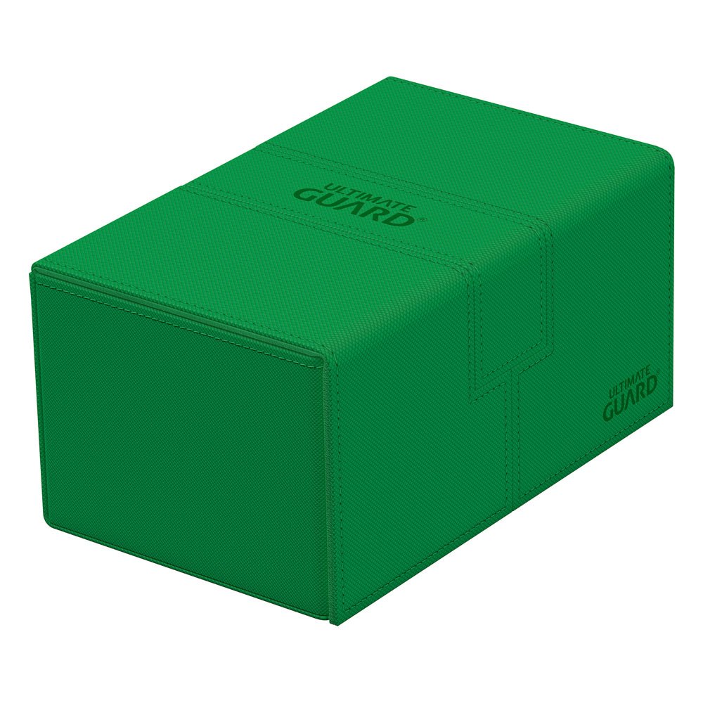 Twin Flip 'n' Tray 160+ XenoSkin Monocolor Vert - Ultimate Guard