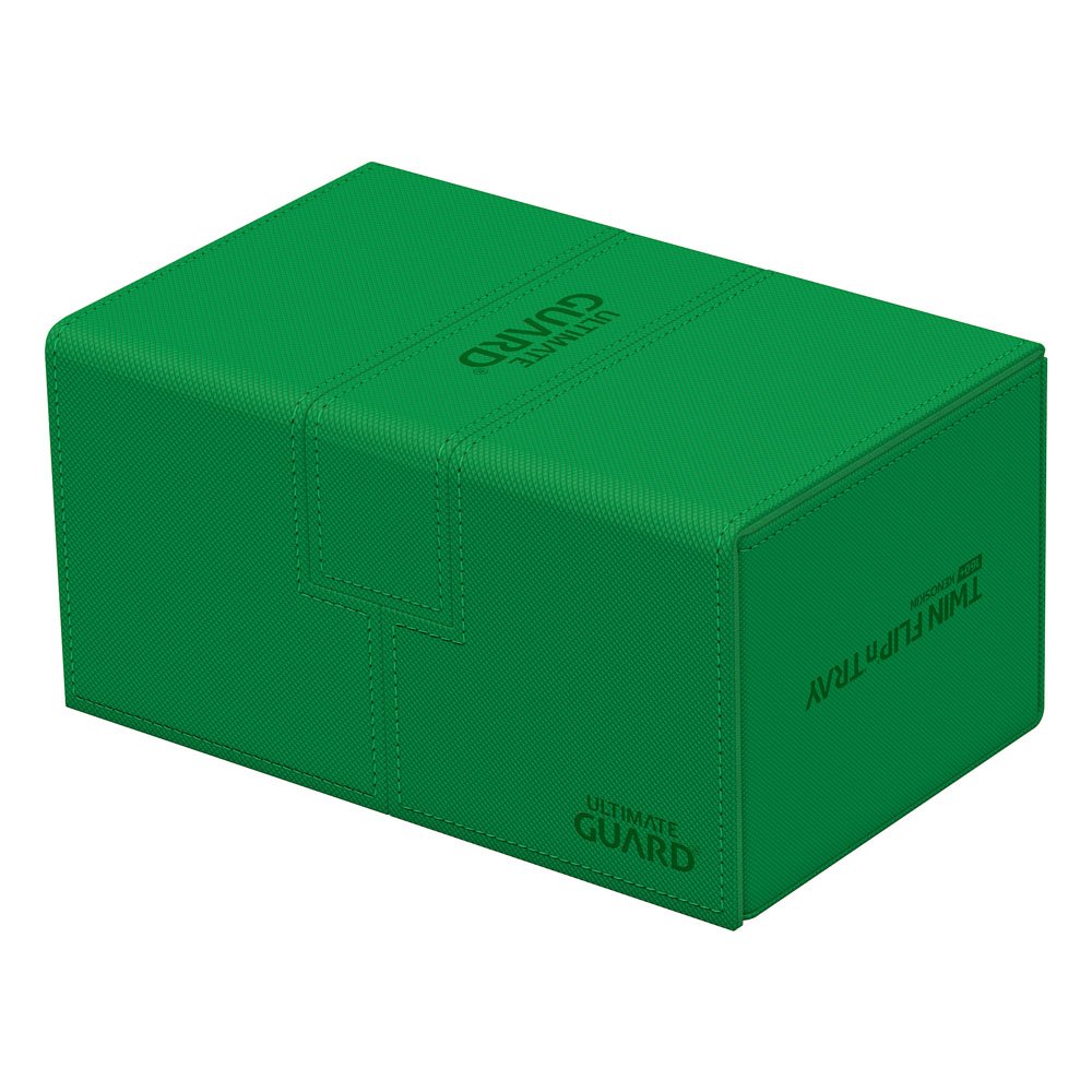 Twin Flip 'n' Tray 160+ XenoSkin Monocolor Vert - Ultimate Guard