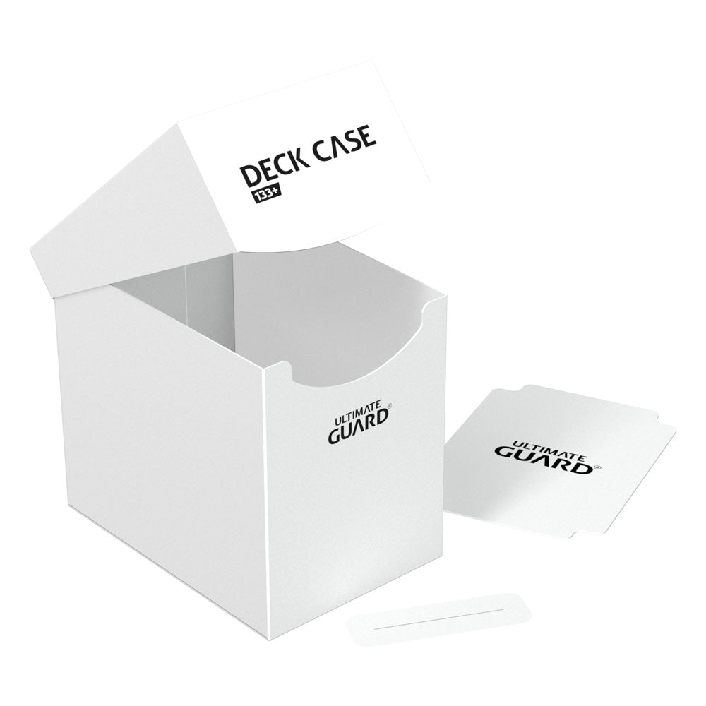 Boîte pour cartes Deck Case 133+ taille standard Blanc - Ultimate Guard
