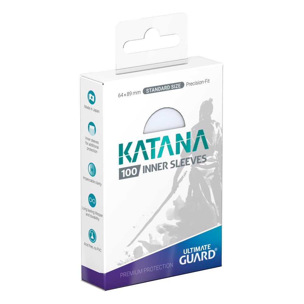 Sleeves Taille standard Transparente (Pack de 100) Katana Inner Sleeves