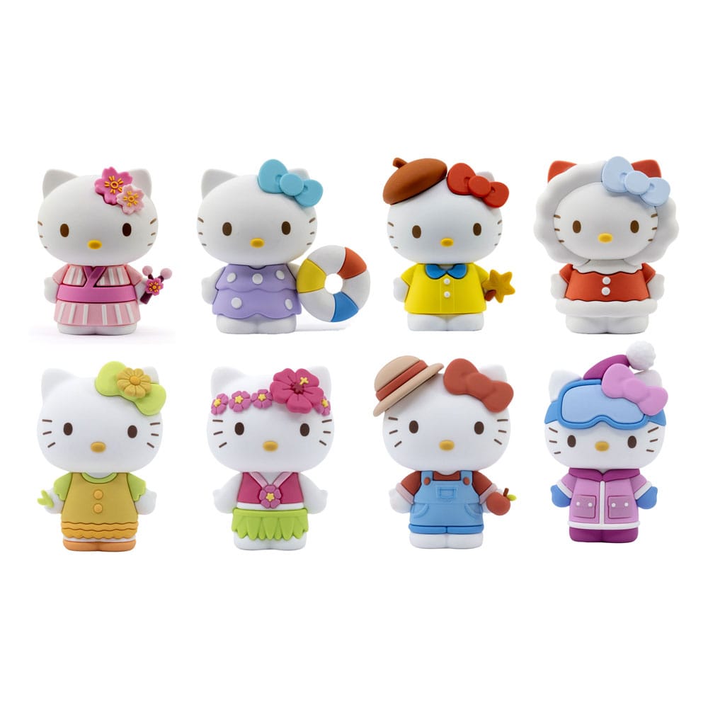Figurine Mini-Doll Four Season Series Hello Kitty - Sanrio