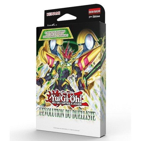 Pack de 3 Boosters L'évolution du Duelliste FR - Yu-Gi-Oh JCC - Konami